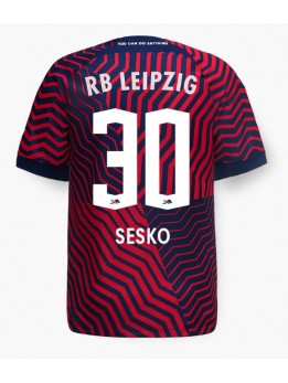 RB Leipzig Benjamin Sesko #30 Auswärtstrikot 2023-24 Kurzarm